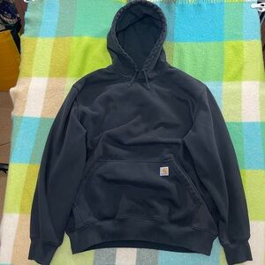Carhartt Rain Defender black pullover hoodie